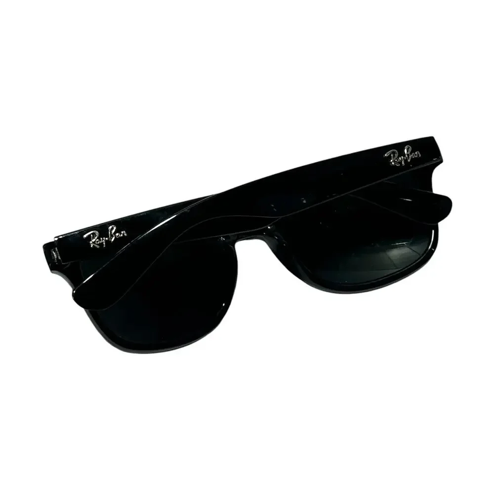 Ray-Ban RB2132 New Wayfarer Classic Sunglasses Black Frame Gold Mirrored Lens